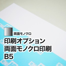 両面モノクロ B5