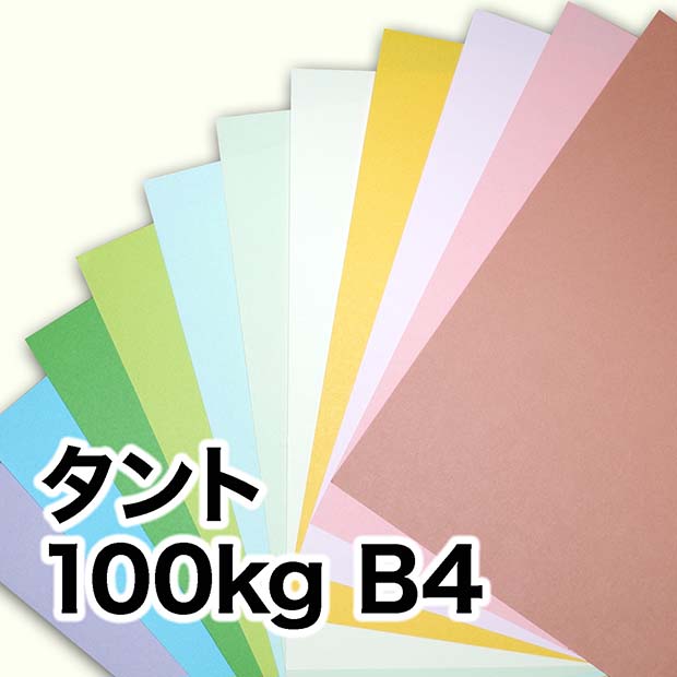 色画用紙 タント 100kg B4 364×257 50枚入り 選べる50色 厚さ0.16